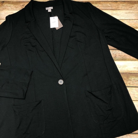 J. Jill Jackets & Blazers - J. Jill Wearever Knit Stretch Blazer Jacket. NWT